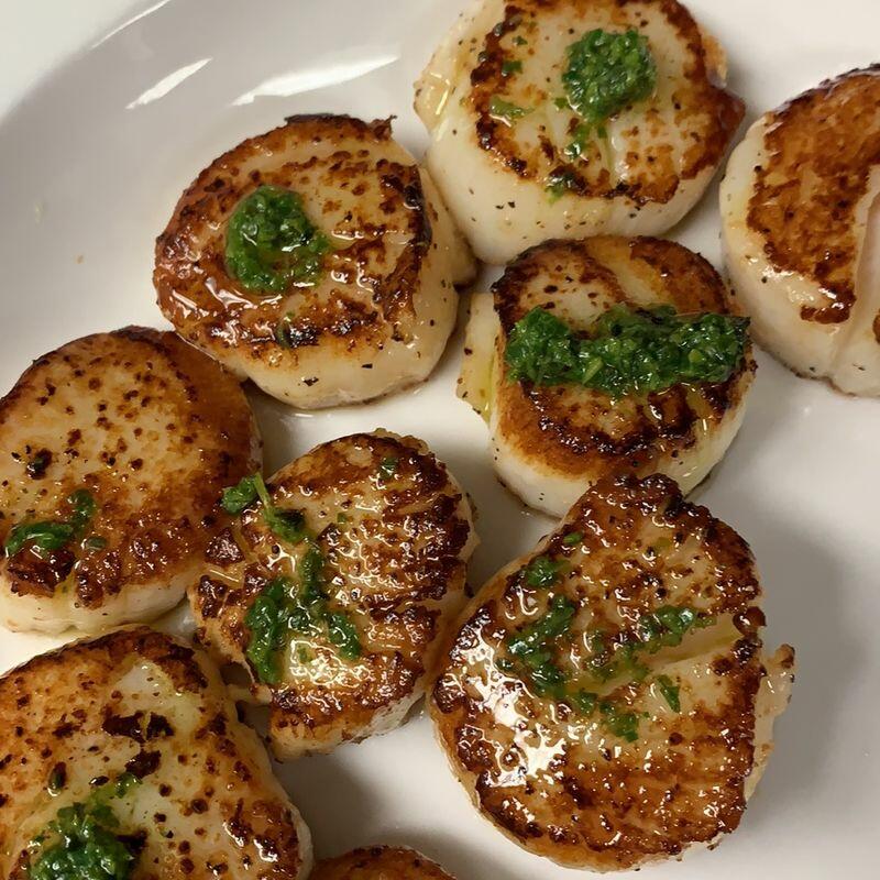 Pan Seared Scallops